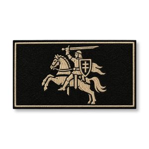 Lietuvos Vytis – siuvinėtas antsiuvas | 8 cm