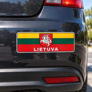 „Lietuva“ vinilinis lipdukas su Vyčiu, 2 vnt. - Image 3