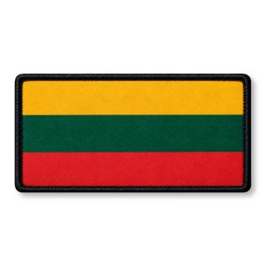 Lietuvos vėliava – sublimacinis antsiuvas | 10 cm