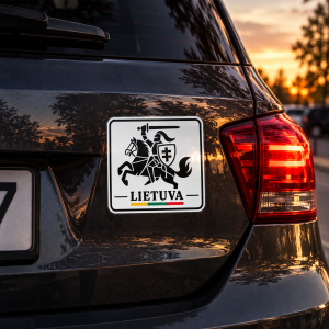 „Lietuva – Vytis“ vinilinis lipdukas, 2 vnt. - Image 3
